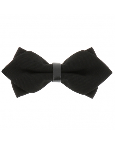 Noeud Papillon Noir Double