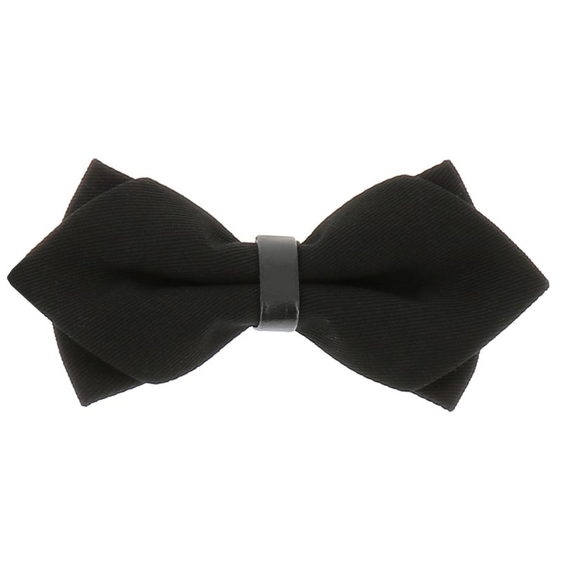 Noeud Papillon Noir Double